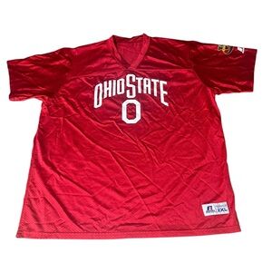 Russell Athletics Men’s Ohio State Buckeyes Football Jersey Sz 2XL